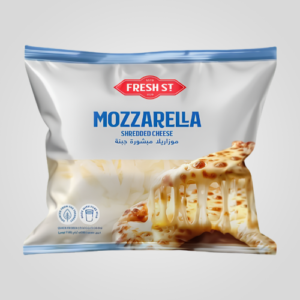Fresh Street Mozzarella Shredded Cheese - 200g